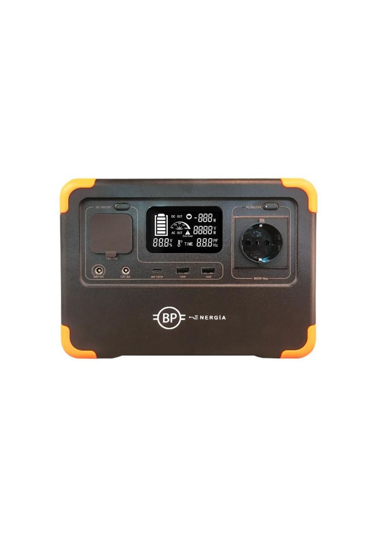 Estación de Energía Recargable 600W-576Wh-0