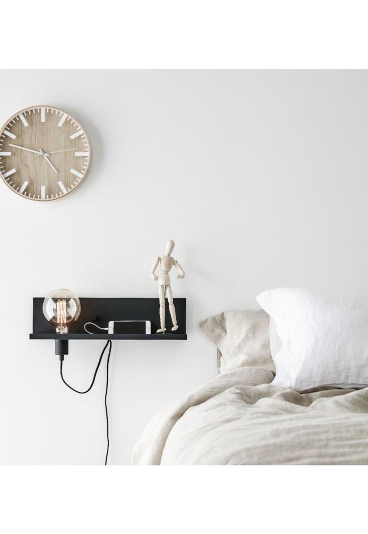 Lámpara De Pared Byp Multi Negro Con Usb 50cm-3