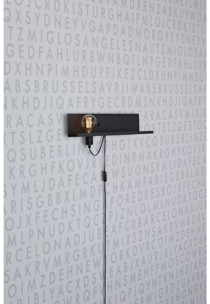 Lámpara De Pared Byp Multi Negro Con Usb 50cm-5