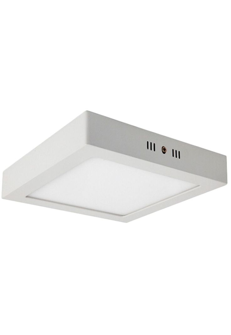 Panel LED Cuadrado Sobrepuesto 18W Luz Blanco Frío-0
