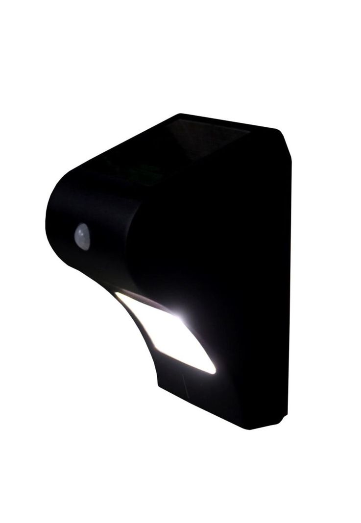 Aplique Muro Exterior Led Solar 0,5w Luz Cálida C/sensor Mov-0