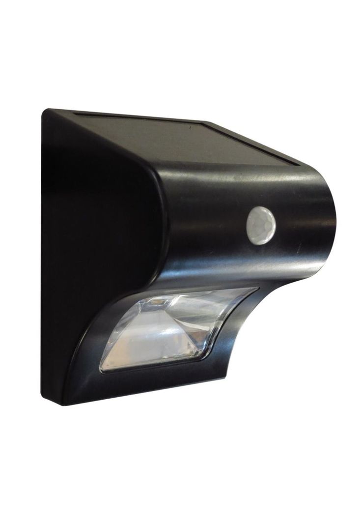 Aplique Muro Exterior Led Solar 0,5w Luz Cálida C/sensor Mov-2