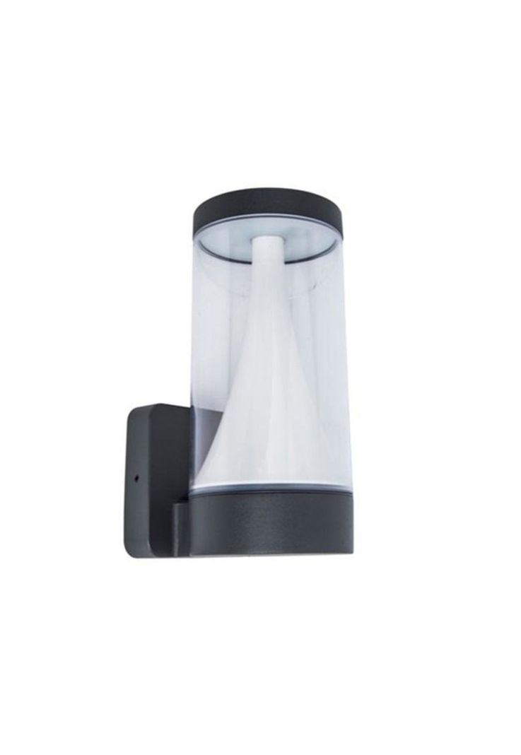 Aplique Spica Led Wiz 16w Lutec Luz Cálida Exterior Gris-0