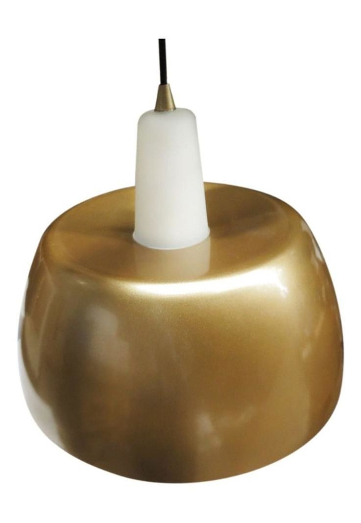 Lámpara Colgante Solo Dorado/Blanco-1