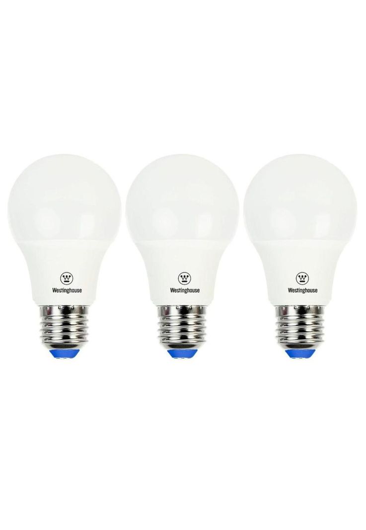 Pack X3 Ampolletas LED Bola A60 9W Luz Blanco Frío E27-0