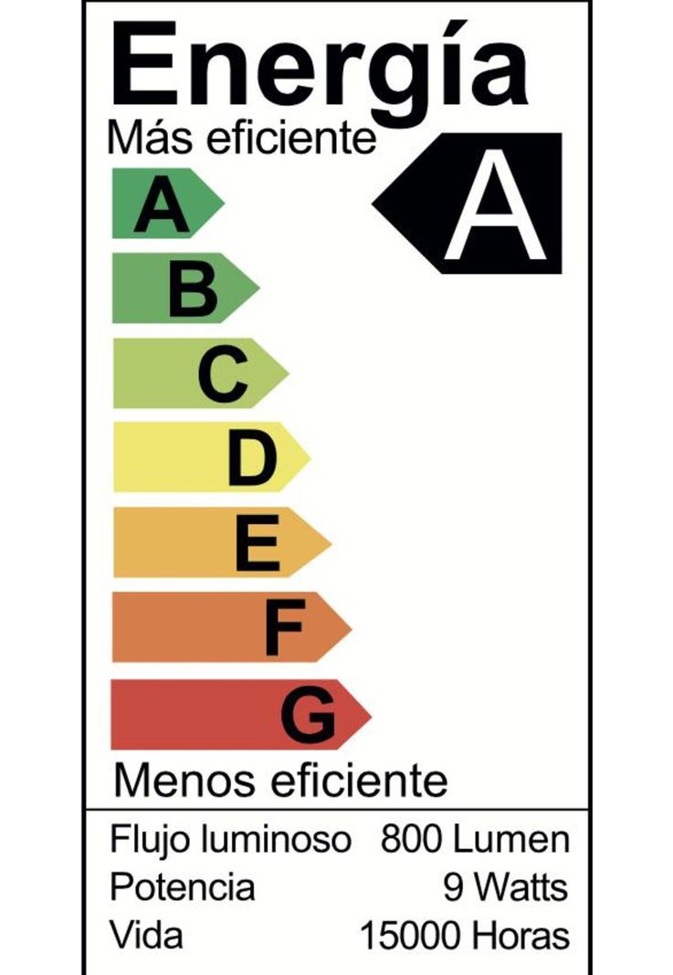 Pack X3 Ampolletas LED Bola A60 9W Luz Blanco Frío E27-3