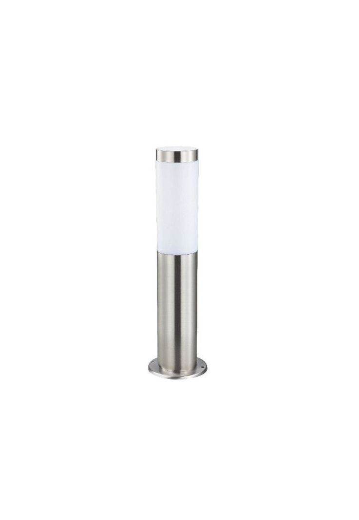 Farol Poste Espiga 50cm acero Inoxidable Ip44 Gris