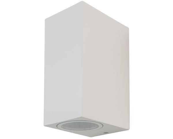 Aplique Hexos Bidireccional Aluminio Blanco-1