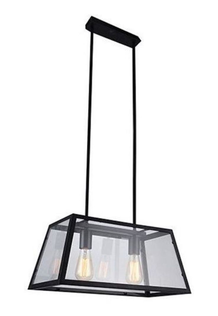 Lámpara Colgante Vanko 2 Luces Negro-0