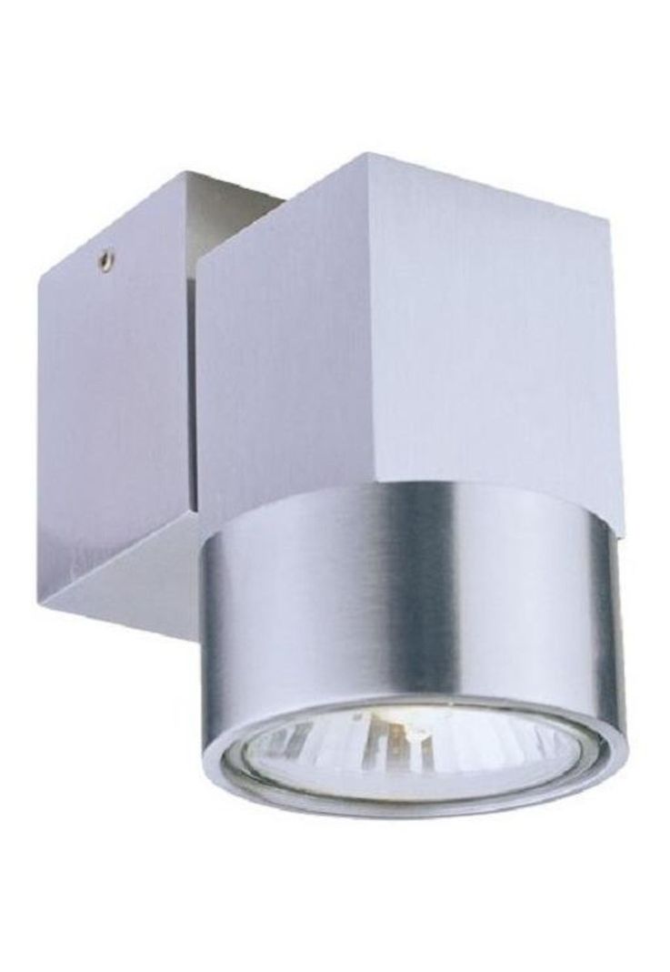 Foco Sobrepuesto Ox1A Aluminio Interior Gris