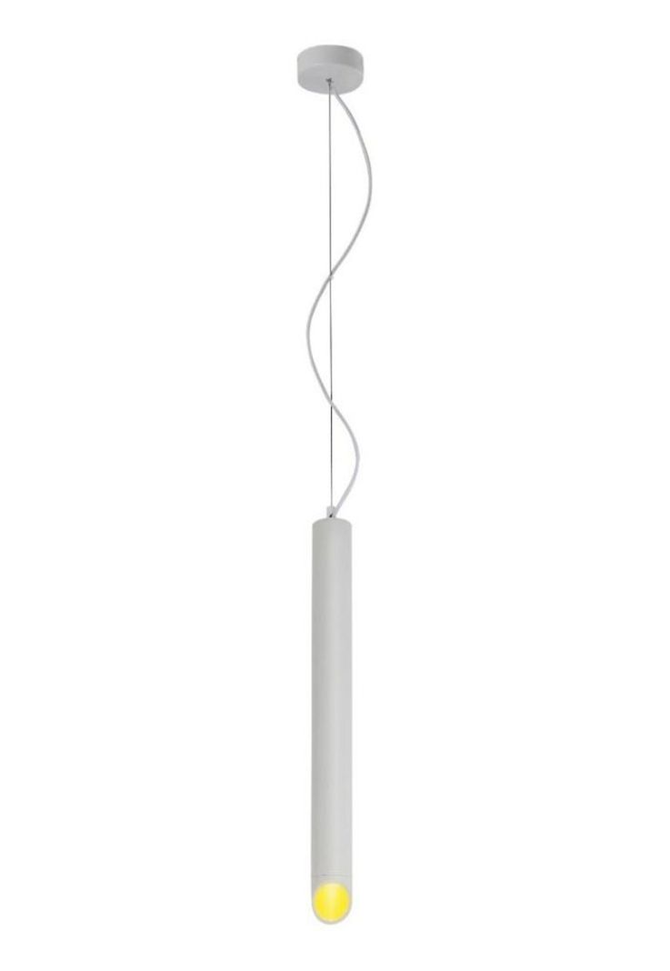 Lámpara Colgante Piper 1 Luz Blanco/ Gold H40cm-0