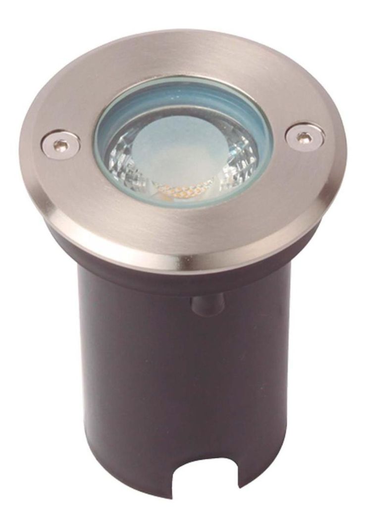 Foco Empotrado A Piso Byp Led 5w Luz Cálida Ip67-0