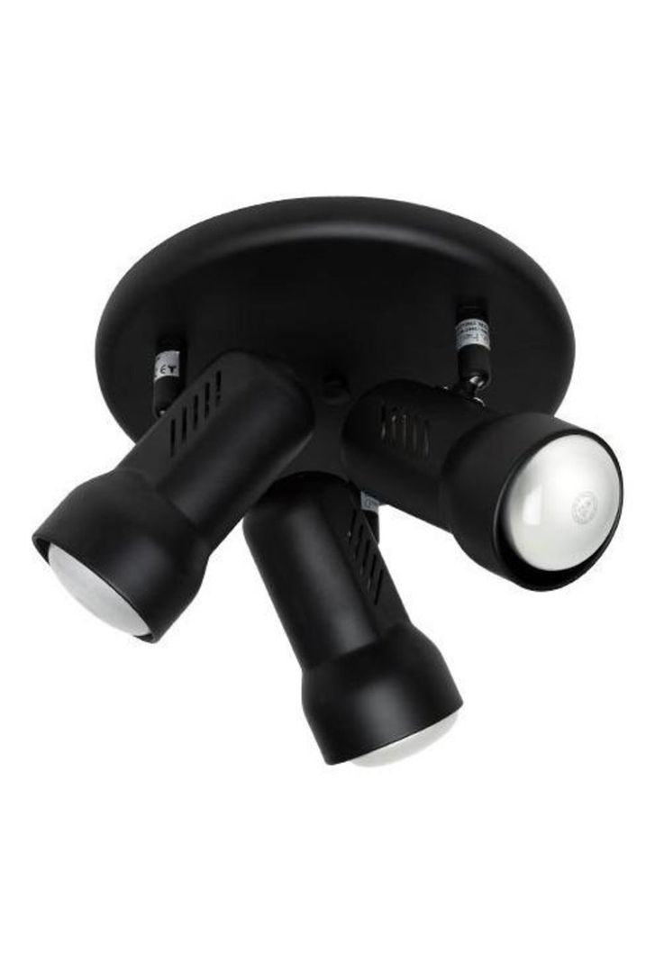 Plafón Negro R63 3xe27-0