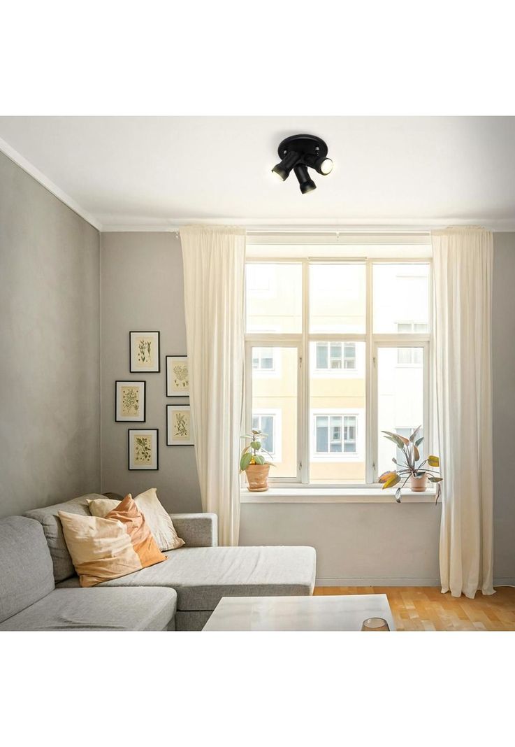 Plafón Negro R63 3xe27-1