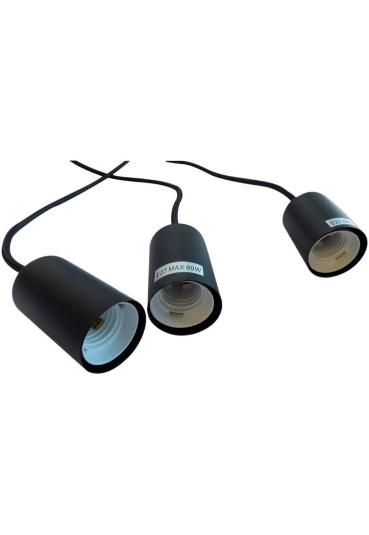 Lámpara Colgante Sky Lineal 3 luces Negro-4