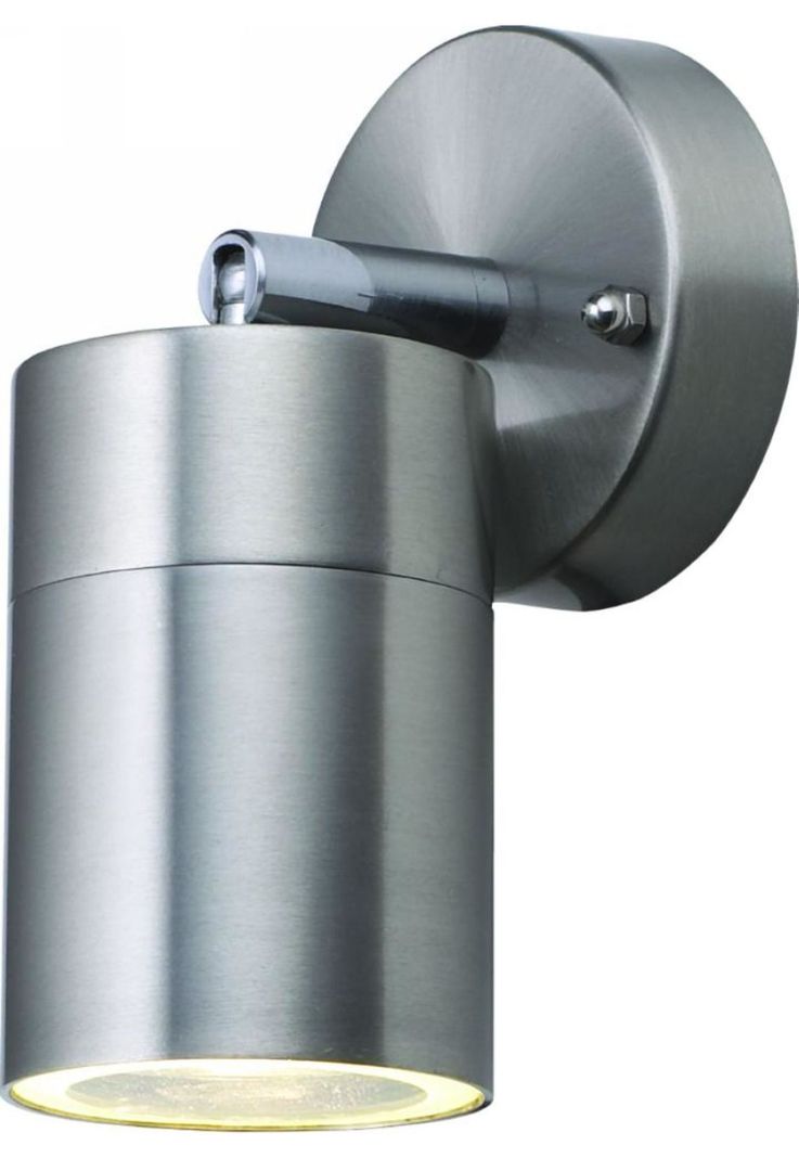 Aplique Muro Cil II Móvil Acero Inoxidable Ip44 Gu10-0