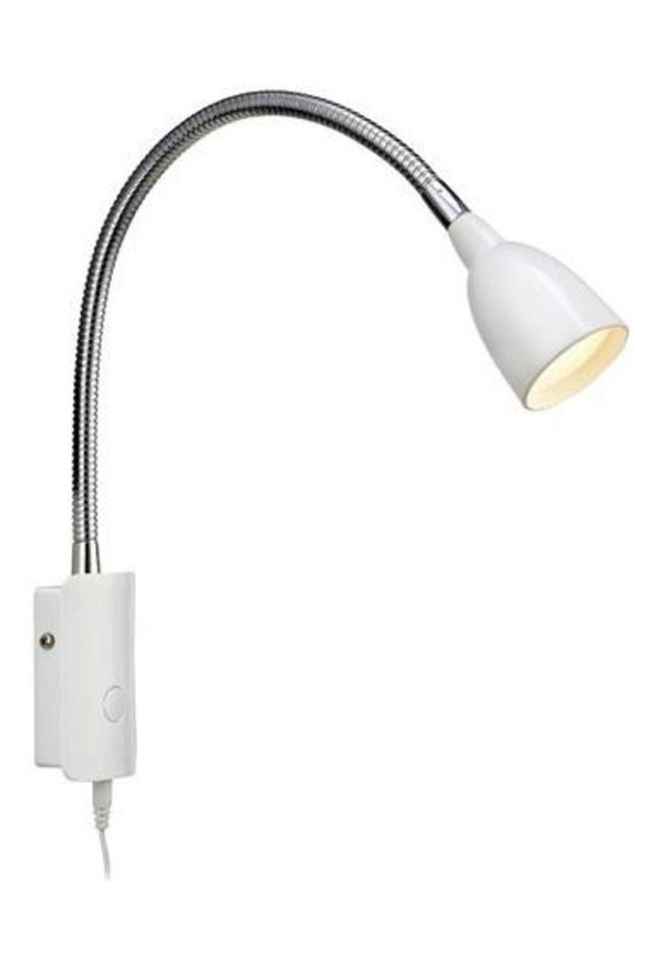 Lámpara Pared Led Tulip Blanco 2,5w Luz Cálida-0