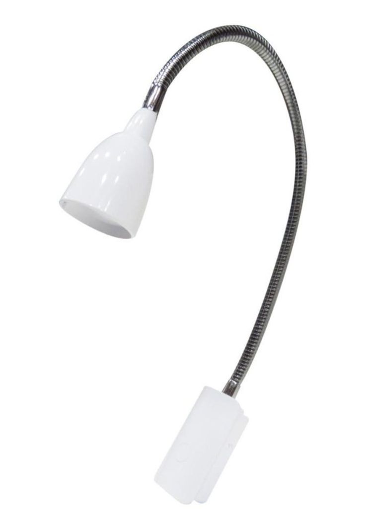 Lámpara Pared Led Tulip Blanco 2,5w Luz Cálida-1