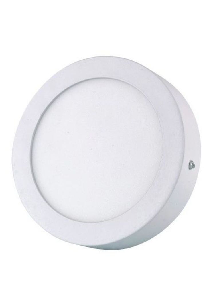 Panel Led Sobrepuesto Circular 12w Luz Blanco Frío-0