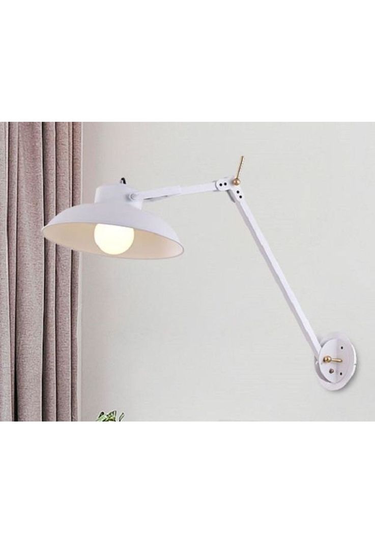 Lámpara De Pared Byp Alexander Blanco 34cm-1