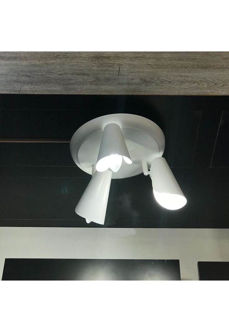 Plafón Rossi Blanco 3 Luces E14-2