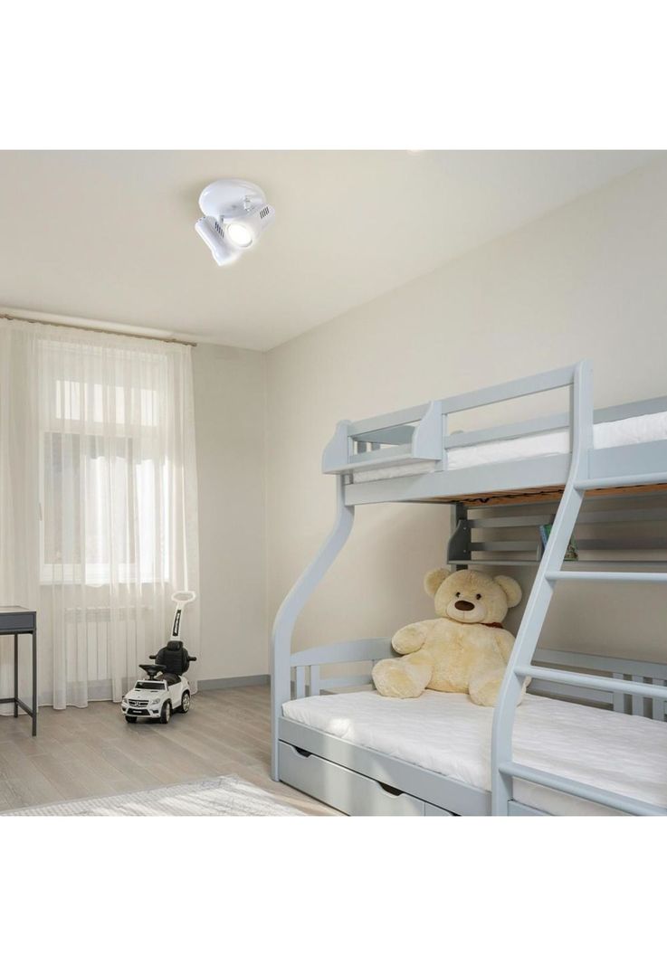 Plafón Blanco R63 2 luces-1