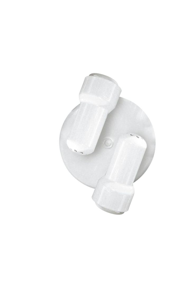 Plafón Blanco R63 2 luces-2