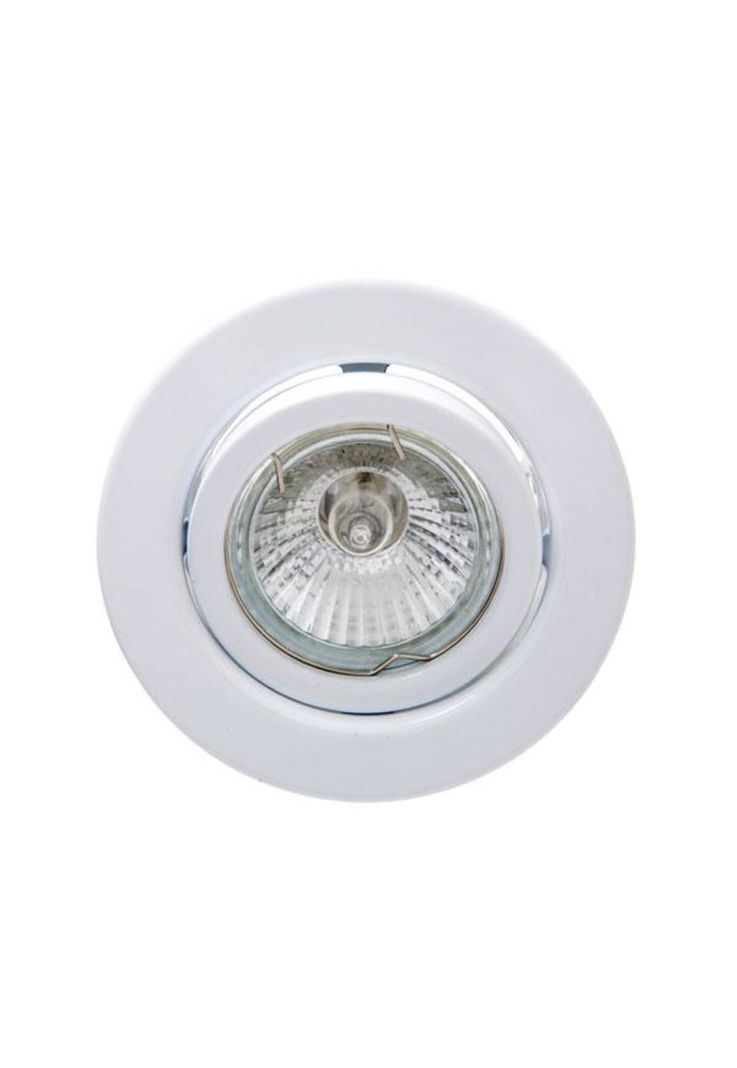 Foco Empotrado Basculante Metal Blanco-0