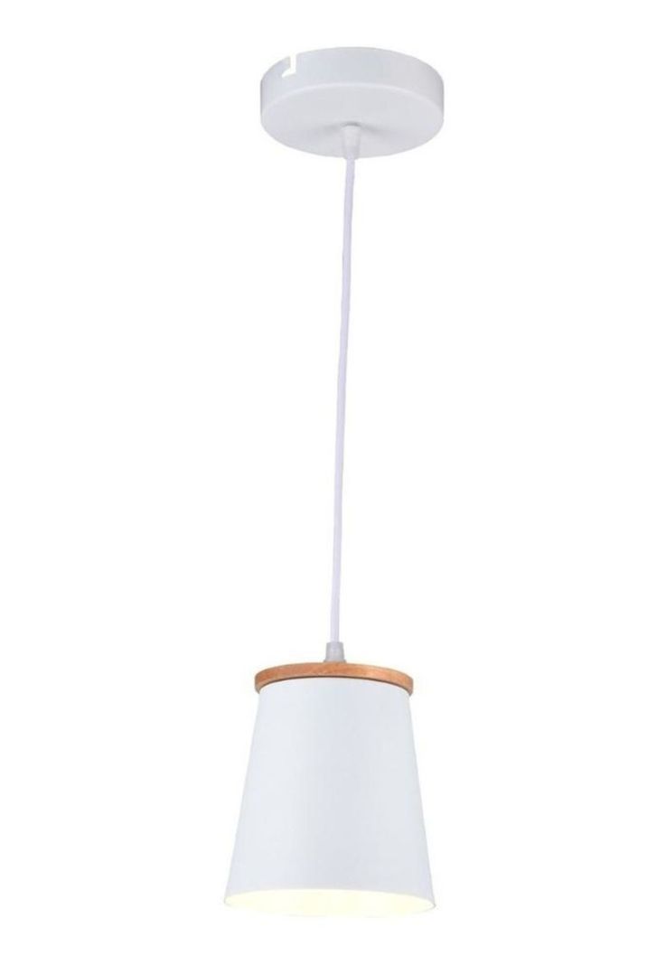 Lámpara Colgante Kilian 1 luz Blanco-0