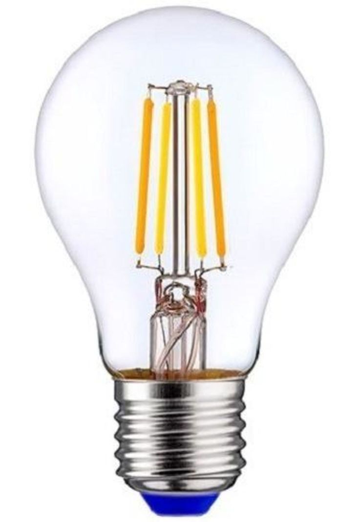 Ampolleta Led Filamento A60 6w Luz Cálida E27-0