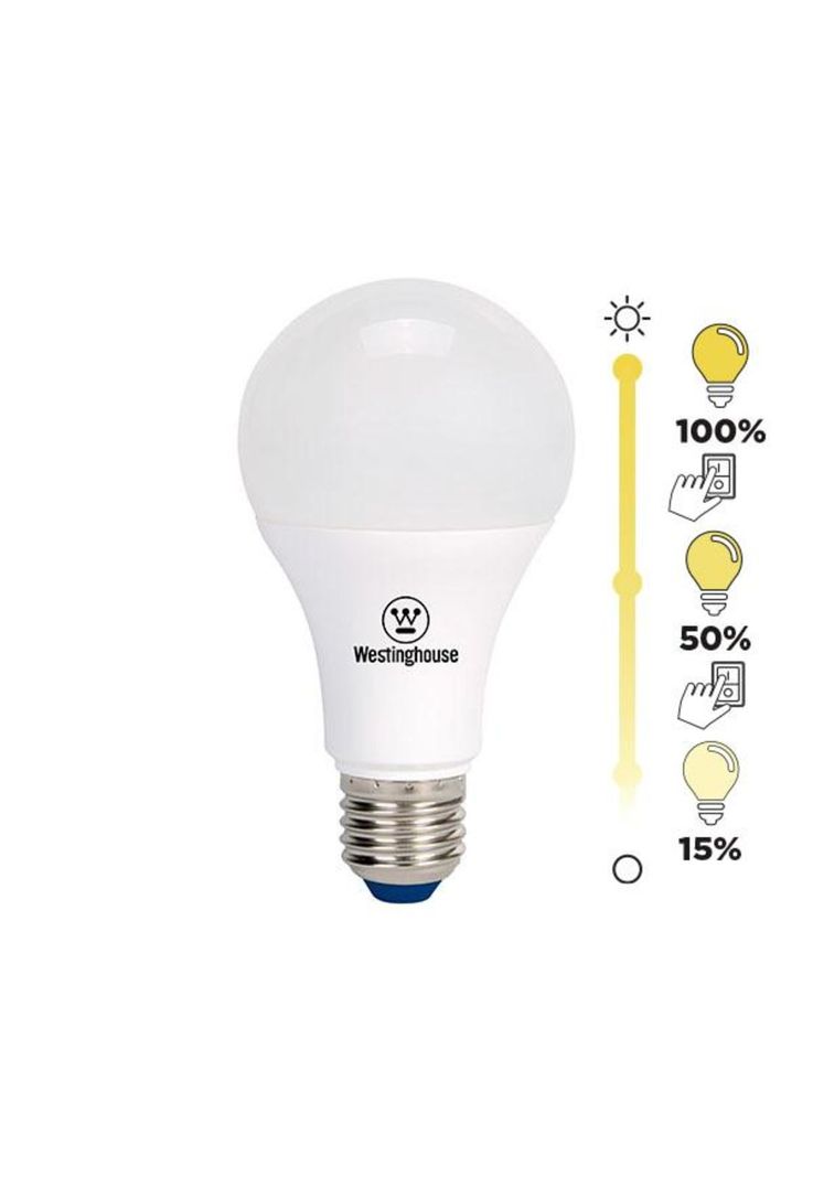 Ampolleta Led Bola A60 8w Luz Cálida E27 Dimeable-1