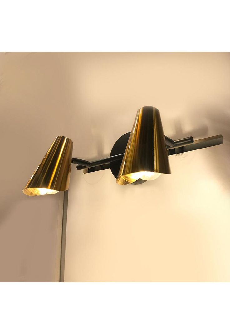 Foco Sobrepuesto Rossi Antique  2 Luces-2