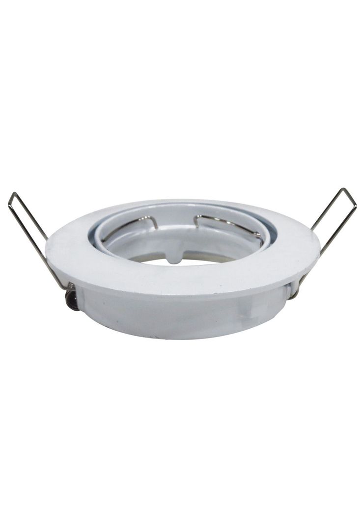 Foco Empotrado Aluminio Blanco Basculante-1