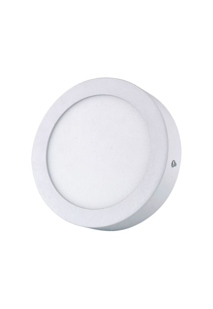 Panel LED Cuadrado 6W Luz Calida Sobrepuesto Blanco
