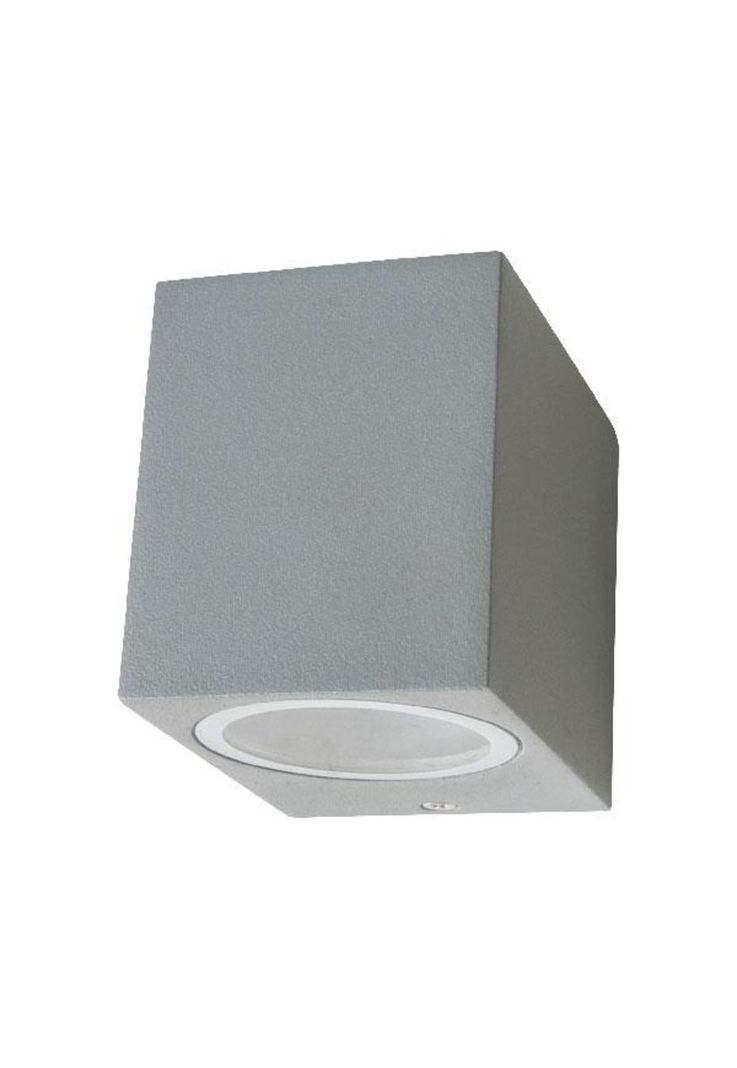 Aplique Hexos Unidireccional Aluminio Gris Ip44-0