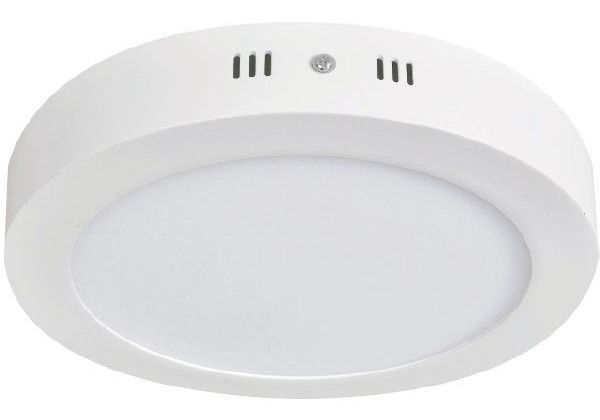 Panel Led Circular 12w Luz Blanco Neutro Sobrepuesto-1