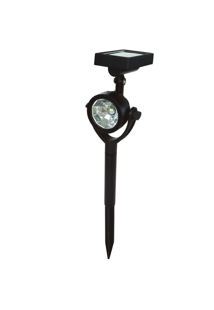 Estaca LED Solar Petit 0,5W Luz Calida Negro