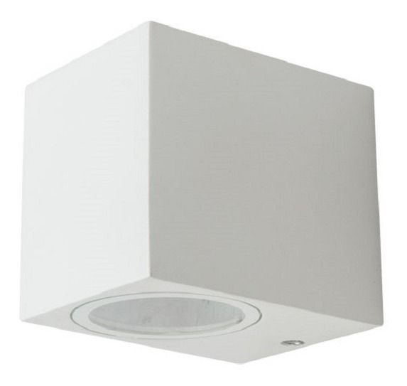Aplique Hexos Unidireccional Aluminio Gris Ip44-1