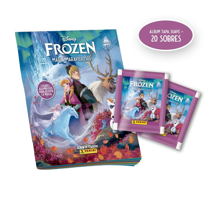 Pack Frozen 10th Anniversary (Álbum + 20 Sobres)-0