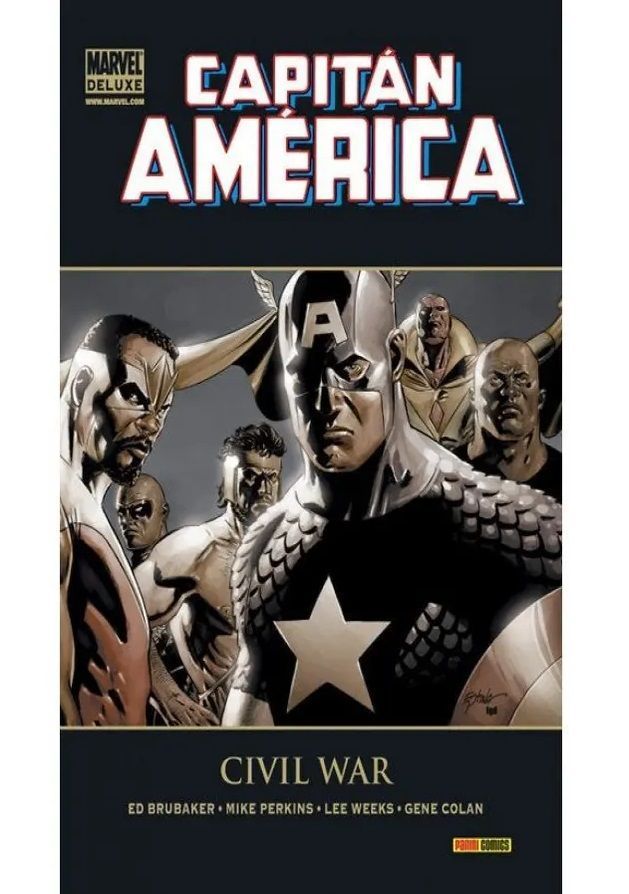 Marvel Deluxe. Capitán América: Civil War-0