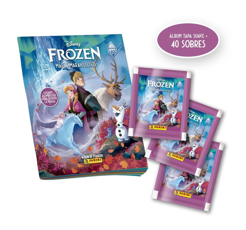 Pack Frozen 10th Anniversary (Álbum + 40 Sobres)-0