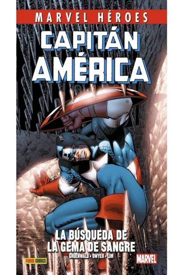 Marvel Héroes. Capitán América De Mark Gruenwald: La Búsqueda De La Gema De Sangre-0
