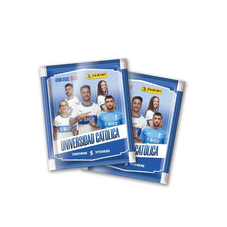 Pack 20 Sobres Álbum Universidad Católica-0