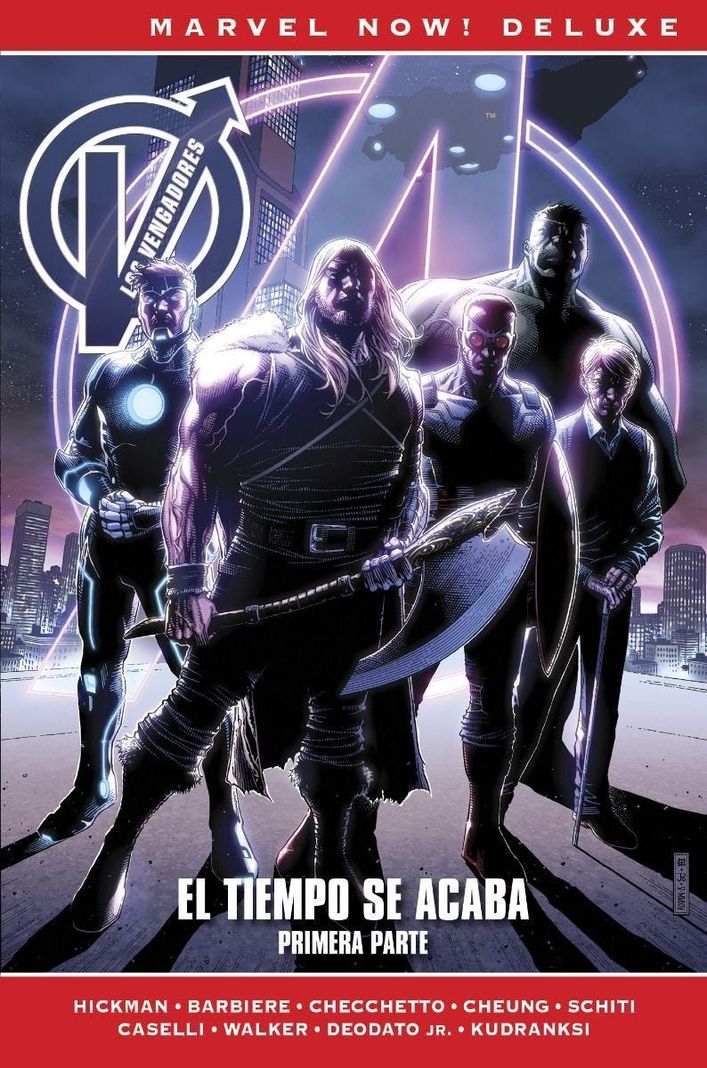 Marvel Now! Deluxe. Los Vengadores De Jonathan Hickman 8 El Tiempo Se Acaba Primera Parte-0