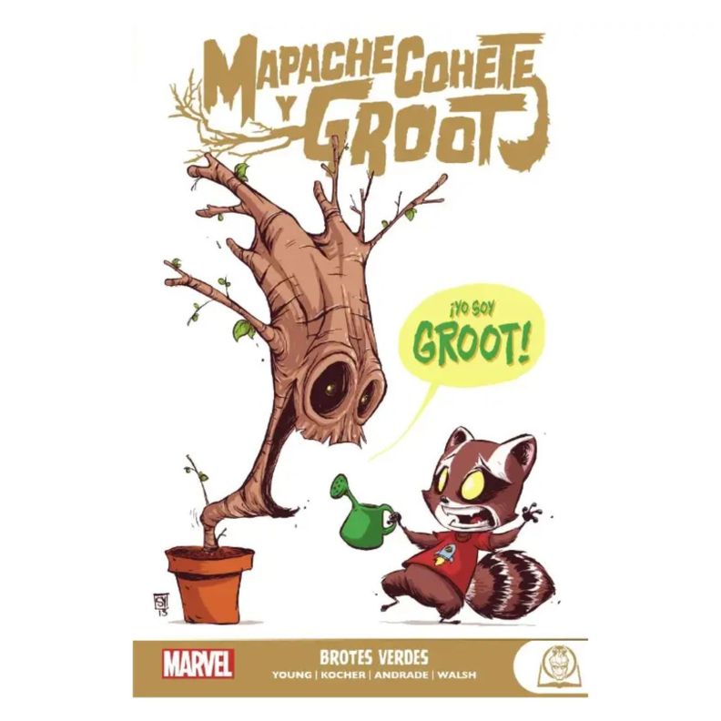 Marvel Young Adults - Mapache Cohete y Groot: Brotes Verdes-0