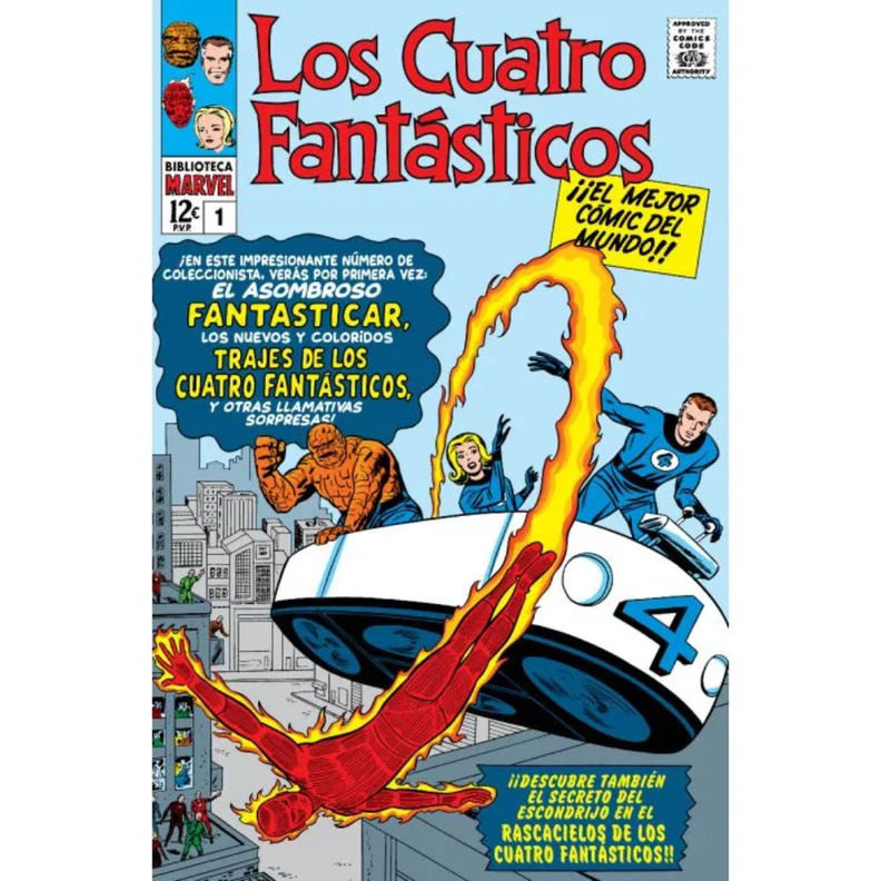 Biblioteca Marvel: Los Cuatro Fantásticos N°1-0