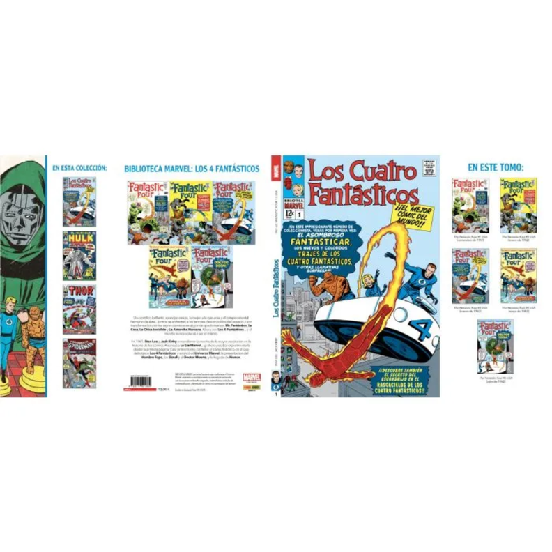 Biblioteca Marvel: Los Cuatro Fantásticos N°1-1