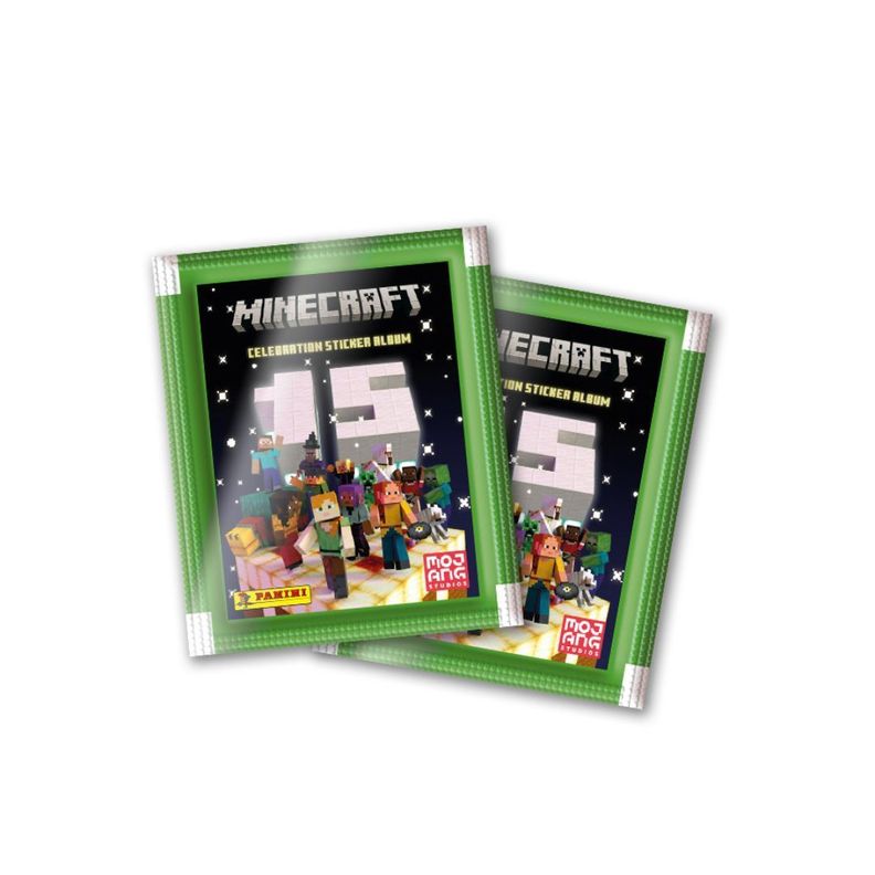 Pack Álbum + 24 Sobres Minecraft 15° Aniversario-2
