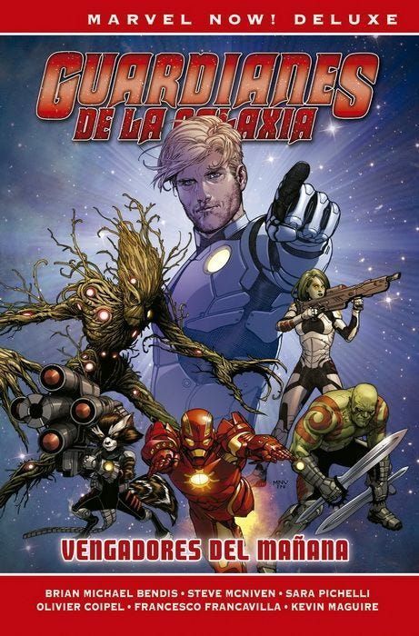 Marvel Now! Deluxe. Guardianes De La Galaxia De Brian M. Bendis 1 Vengadores Del Mañana-0