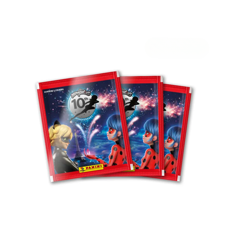 Pack 20 Sobres - Album Ladybug 10th Anniversary